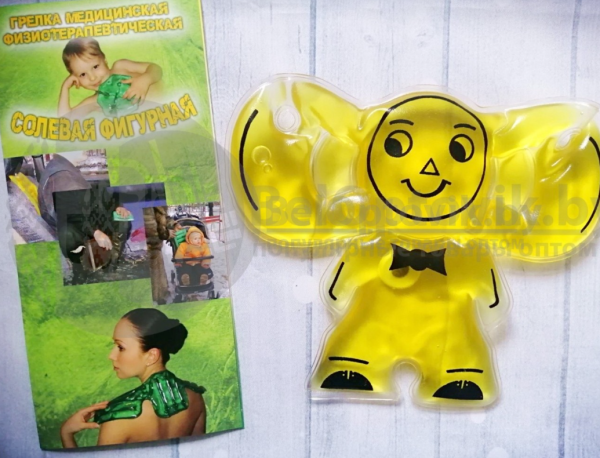 Солевая грелка Мультяшки. Цвета Микс